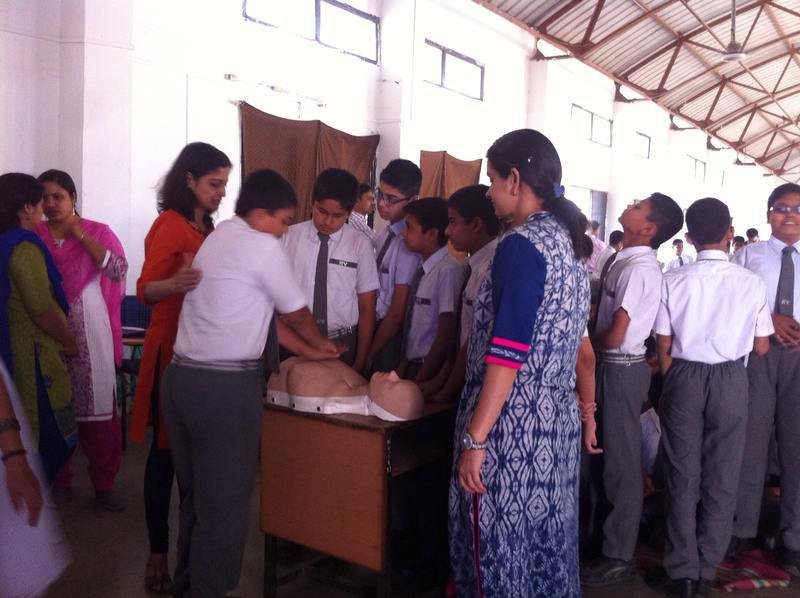 CPR activity at Narayan Vidhyalayam, Chinchbhuvan, Nagpur