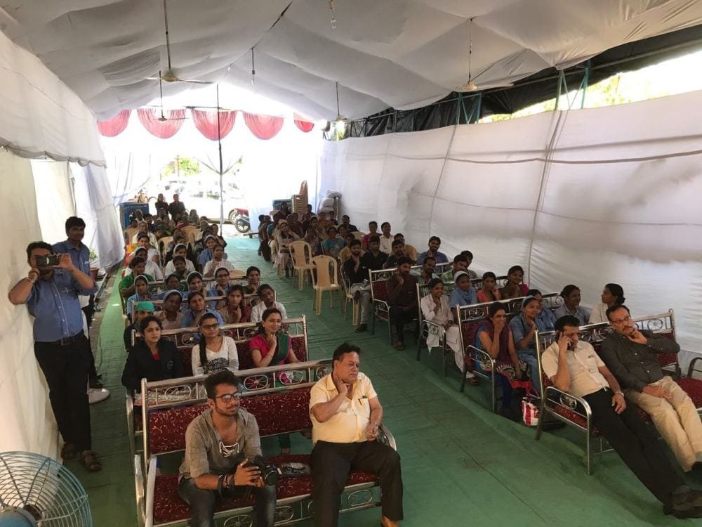 BLS at Center point hospital during Ganesh festival by ISA NCB