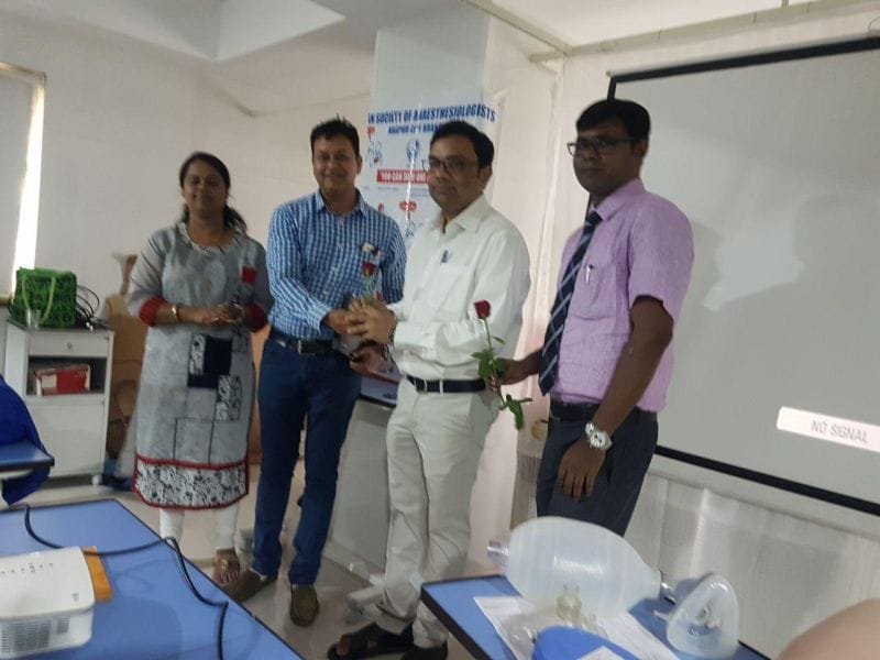 ISA NCB conducted CPR workshop at 7 Stars Hospital