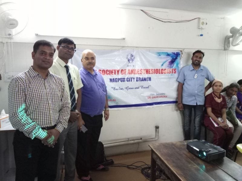 ISA NCB conducted COLS training activity at Swastik Critical Care