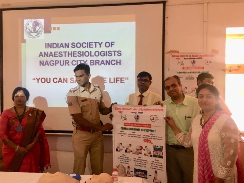 COLS Activity at POLICE AAYUKTALAY, TRAFFIC DEPT, NAGPUR
