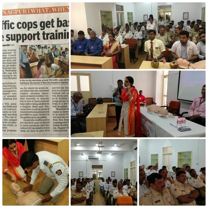 COLS activity at Cops Excellence Training Centre, Nagpur