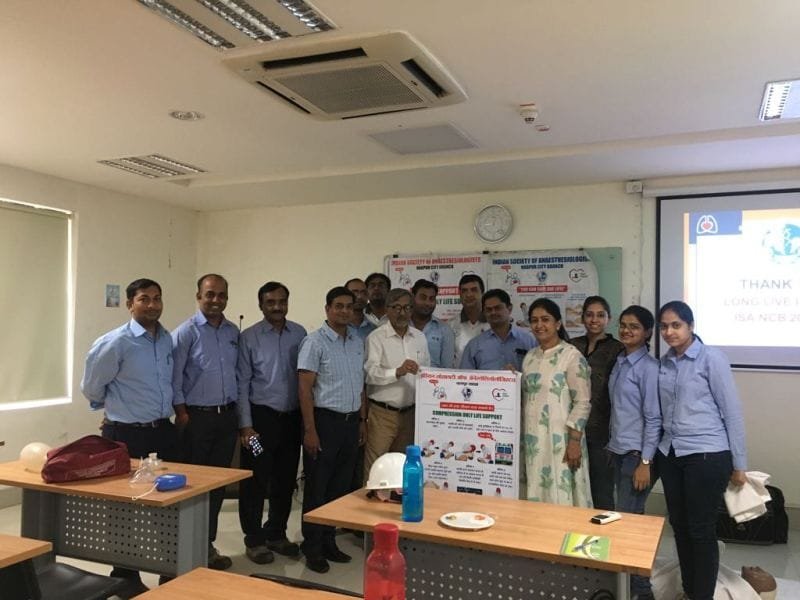COLS activity at Warora power plant by ISA-NCB