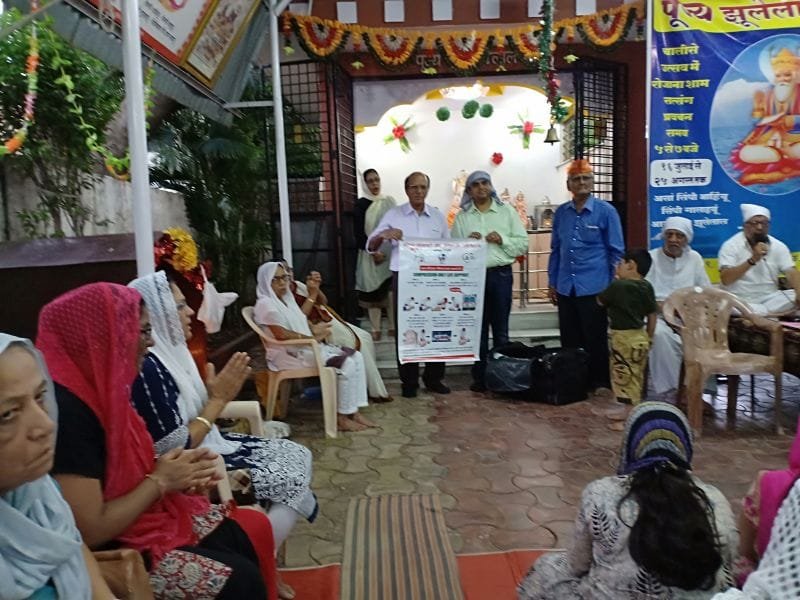 COLS ACTIVITY AT JHULELAL MANDIR, NAGPUR