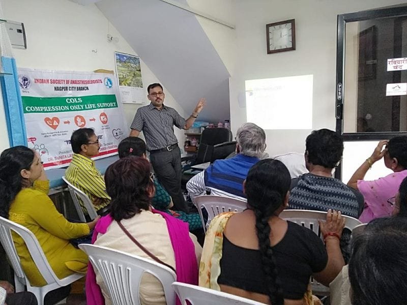 COLS activity at Phoenix Lifestyle Clinic, Nagpur