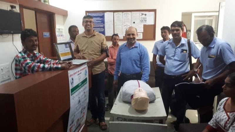 COLS activity at Prasad Nursing Home, Nagpur