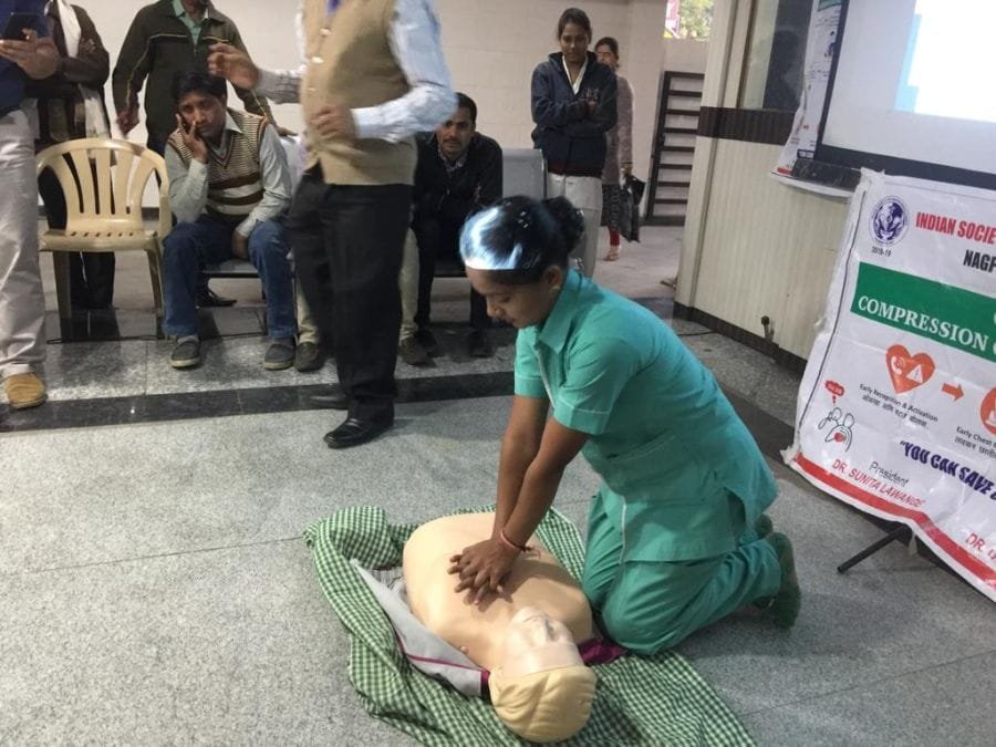 BCLS ACTIVITY AT GREENCARE HOSPITAL, NAGPUR
