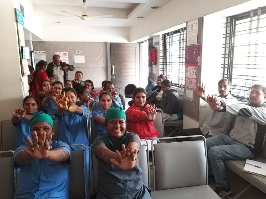 COLS activity at Shrikhande Nursing Home, Nagpur