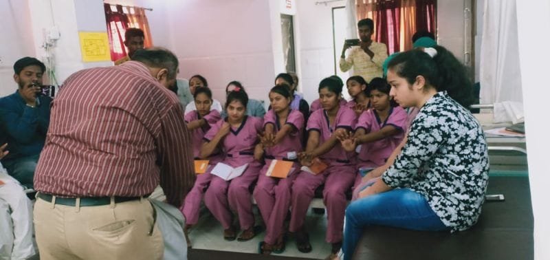 BCLS activity at Apex Multispeciality Hospital, Nagpur