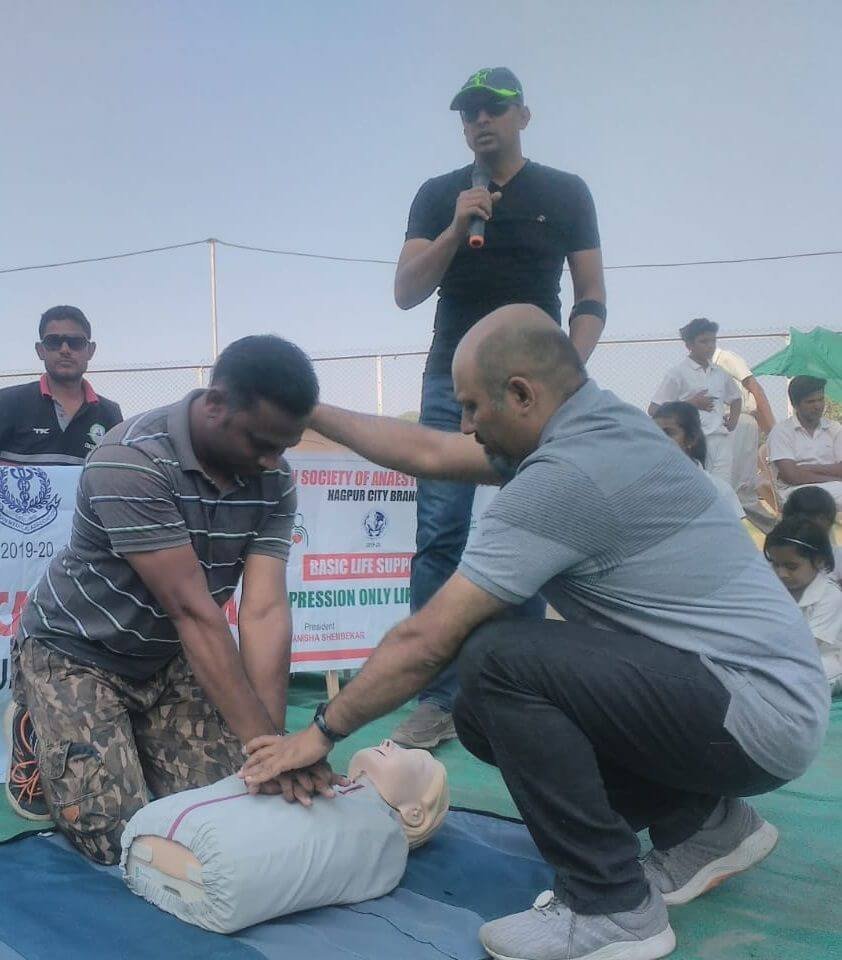 COLS activity at Reshimbag Cricket Club, Nagpur