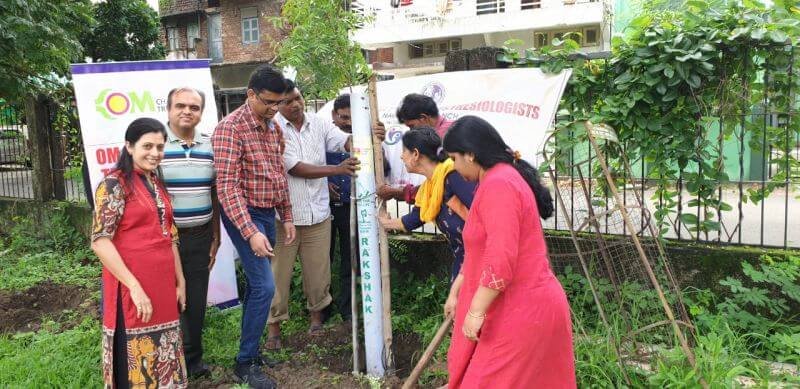 Tree Plantation at Vivekanand nagar Playground & Mandir premises, Nagpur — Gallery Image 2