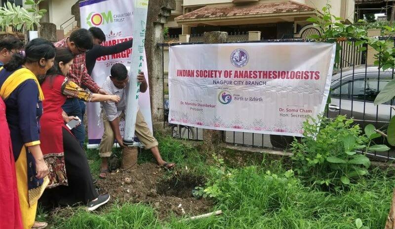 Tree Plantation at Vivekanand nagar Playground & Mandir premises, Nagpur — Gallery Image 5