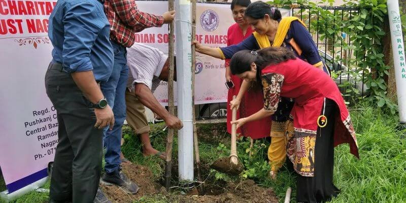 Tree Plantation at Vivekanand nagar Playground & Mandir premises, Nagpur — Gallery Image 8