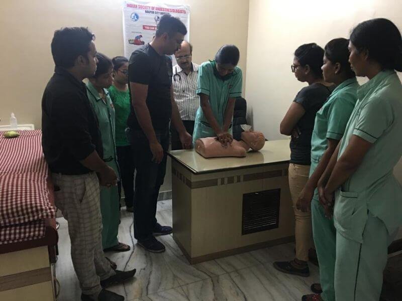 BCLS Activity at Kothari Hospital, Nagpur — Gallery Image 1