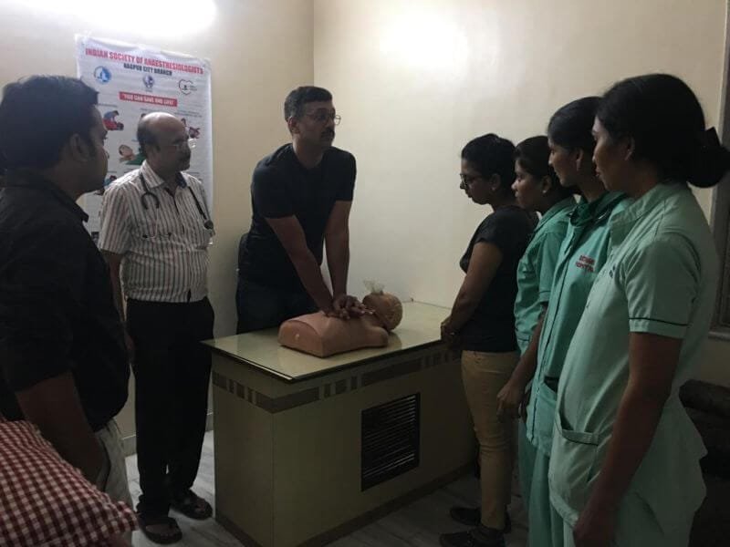 BCLS Activity at Kothari Hospital, Nagpur