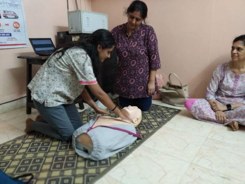 BCLS Activity at Oke Eye Hospital, Nagpur