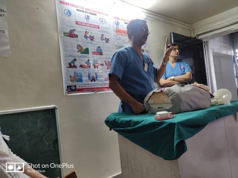 BCLS Activity at Suretech Hospital, Nagpur — Gallery Image 1
