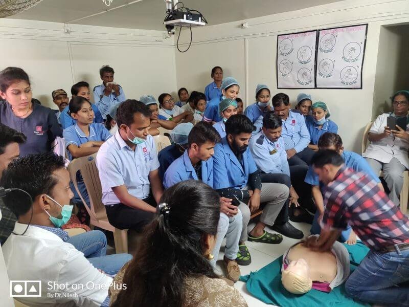 BCLS Activity at Suretech Hospital, Nagpur