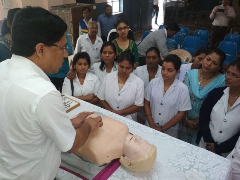 BCLS Activity at Rural Health Training Centre, Saoner — Gallery Image 11