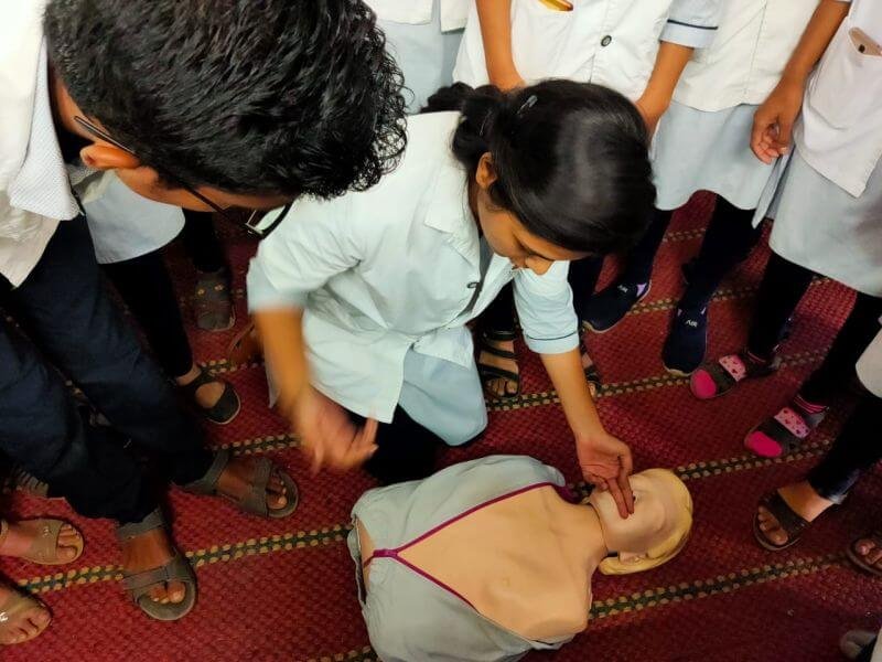BCLS activity at Shree Ayurvedic Medical College and Hospital, Nagpur — Gallery Image 2