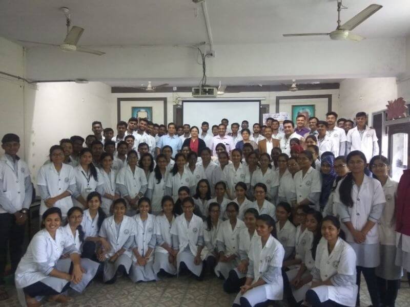 BCLS activity at Shree Ayurvedic Medical College and Hospital, Nagpur