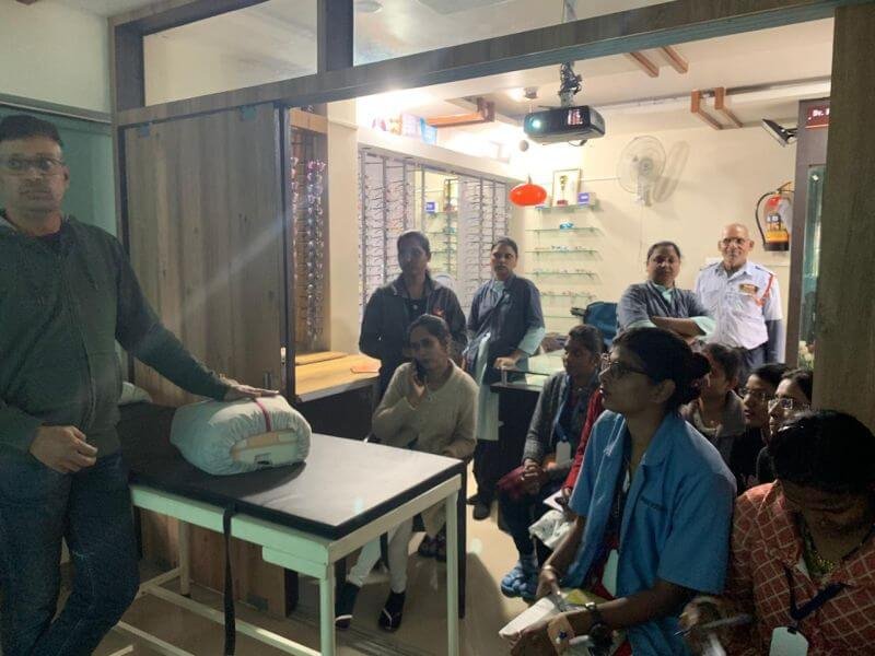 BCLS activity at Orivision Hospital, Manishnagar, Nagpur — Gallery Image 2