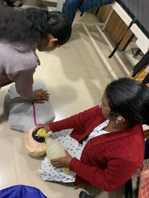 BCLS activity at Orivision Hospital, Manishnagar, Nagpur — Gallery Image 4