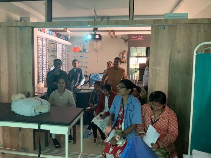 BCLS activity at Orivision Hospital, Manishnagar, Nagpur — Gallery Image 5