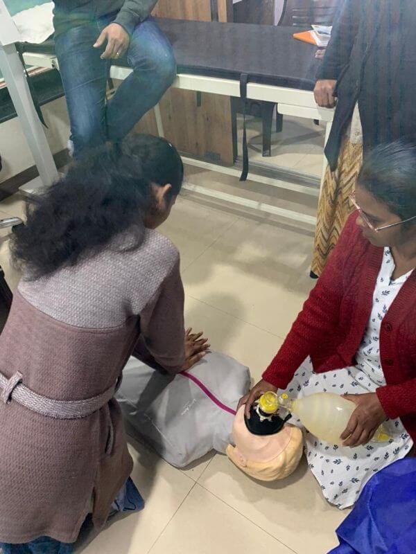 BCLS activity at Orivision Hospital, Manishnagar, Nagpur — Gallery Image 7
