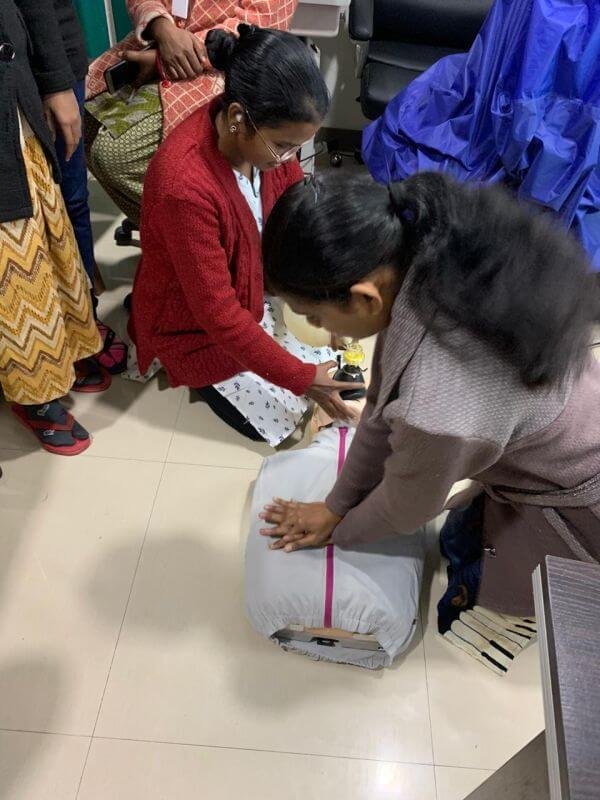 BCLS activity at Orivision Hospital, Manishnagar, Nagpur — Gallery Image 8