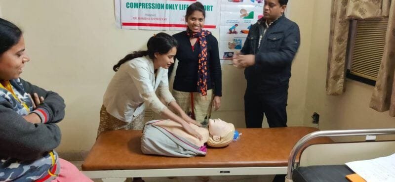 BCLS activity at SparshHospital, Dhantoli, Nagpur — Gallery Image 9