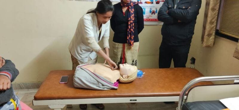 BCLS activity at SparshHospital, Dhantoli, Nagpur — Gallery Image 3