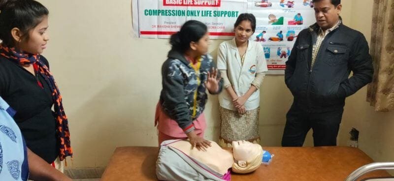 BCLS activity at SparshHospital, Dhantoli, Nagpur — Gallery Image 8