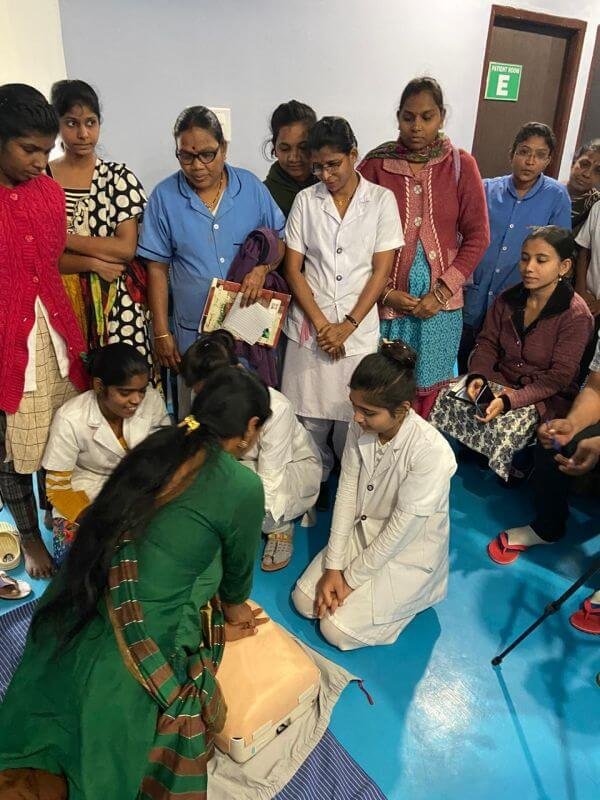 BCLS activity at Radiance Hospital, Central Avenue, Nagpur — Gallery Image 1