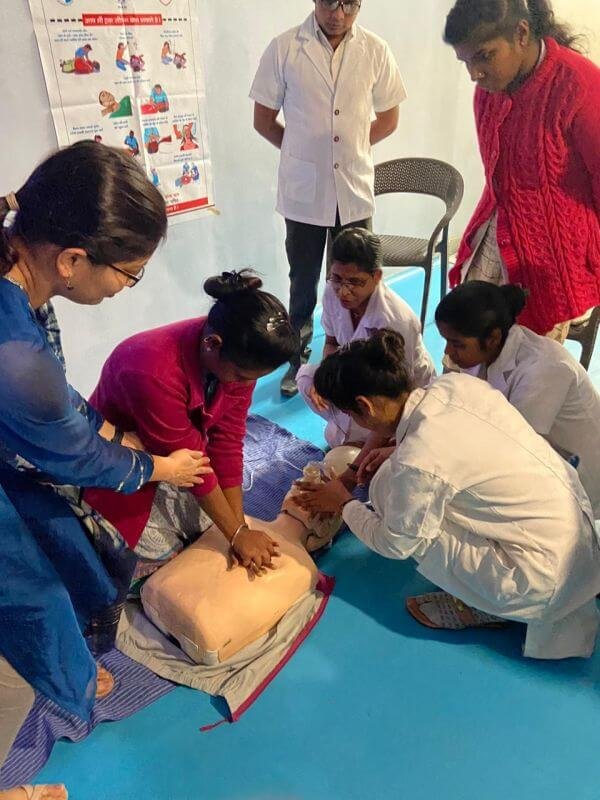 BCLS activity at Radiance Hospital, Central Avenue, Nagpur — Gallery Image 2