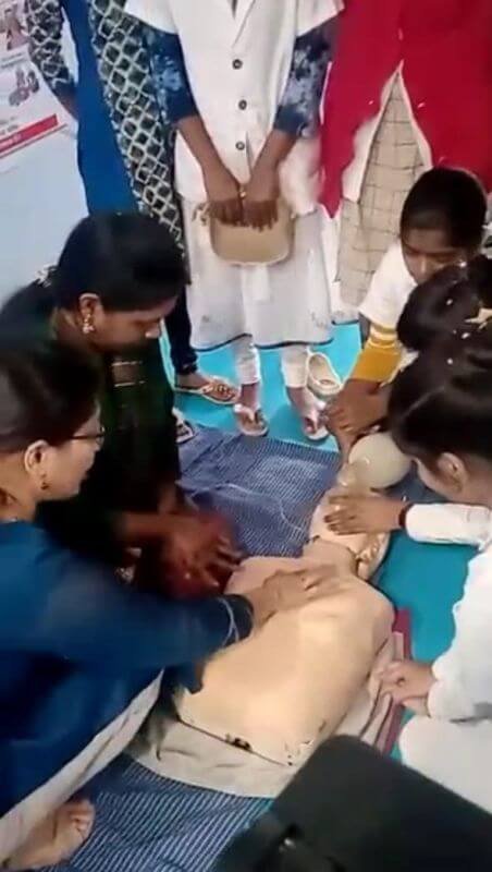 BCLS activity at Radiance Hospital, Central Avenue, Nagpur — Gallery Image 5