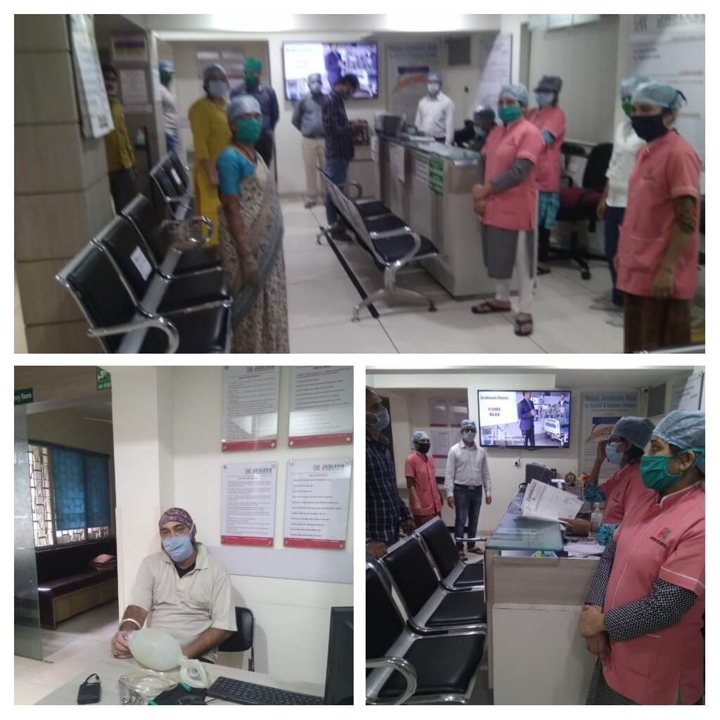 BLS at Jasleen Eye Hospital