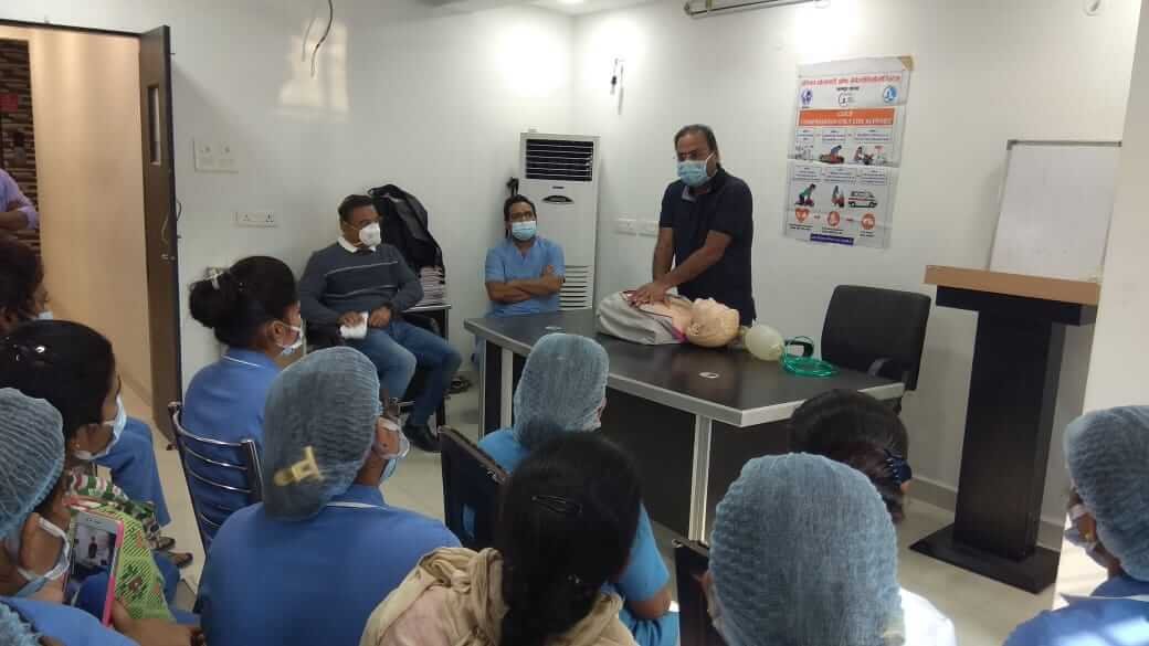 BCLS at Shree Hospital
