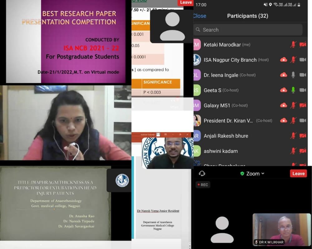 Best Research paper presentation 2022 — Gallery Image 1