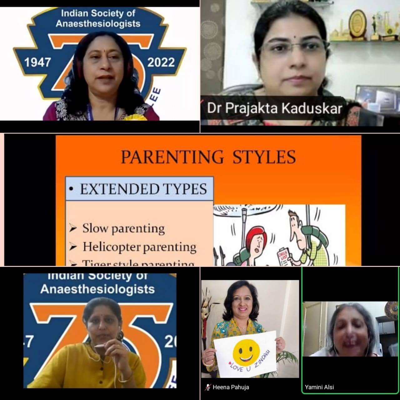 Session on Tackling Adolescence – From Theory to Practice