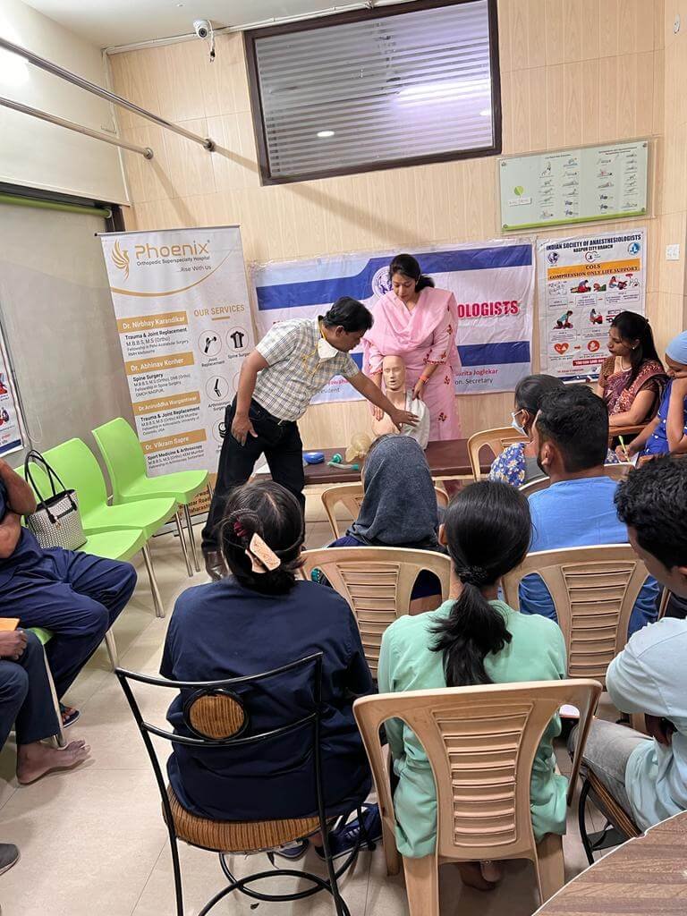 BCLS activity at Phoenix hospital, Nagpur — Gallery Image 3