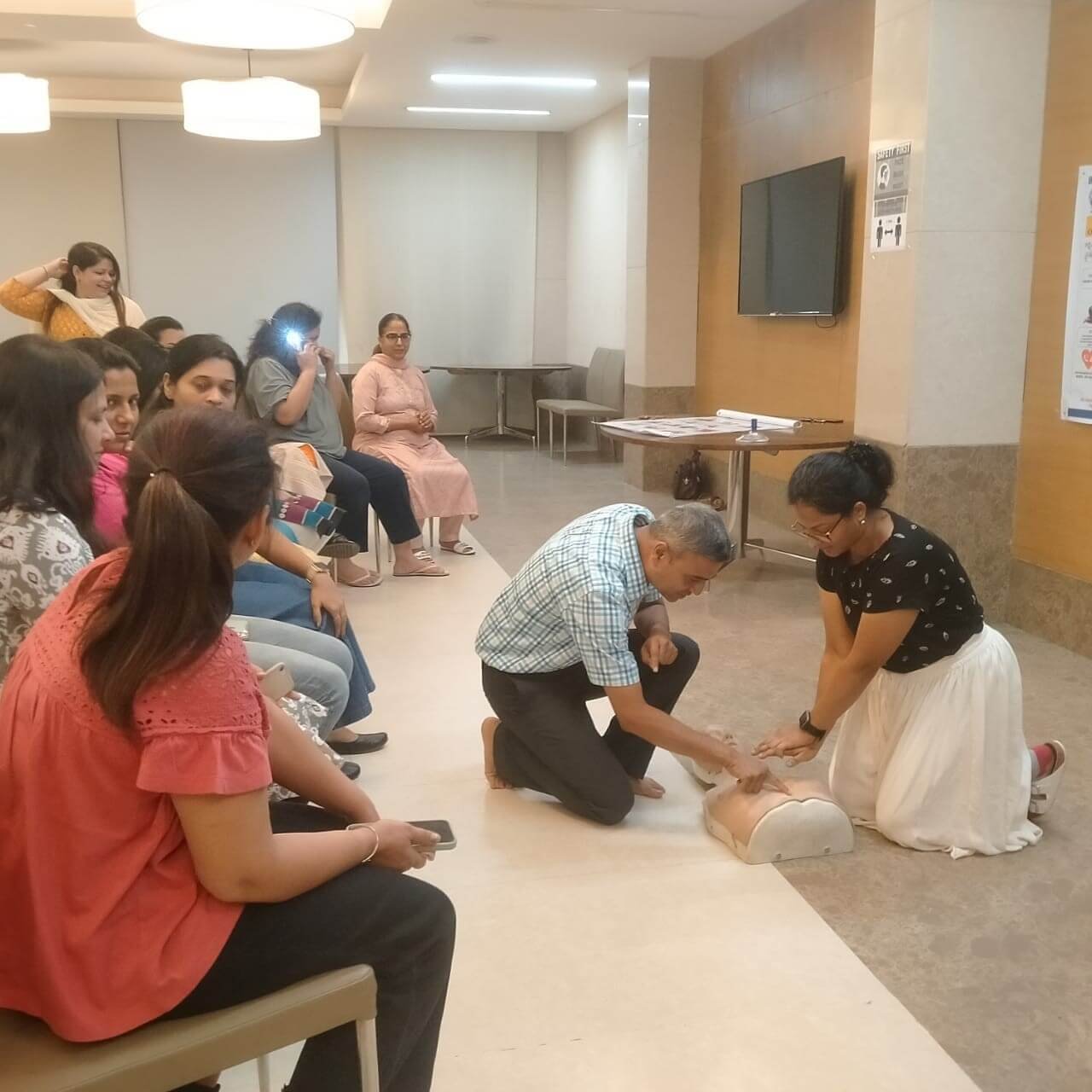 COLS activity for the residents of the Tata Capitol Heights