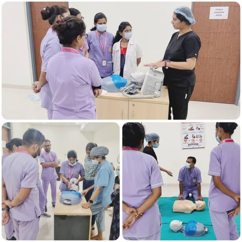 CPR Week – CPR activity on 26 July 2022 at AIIMS