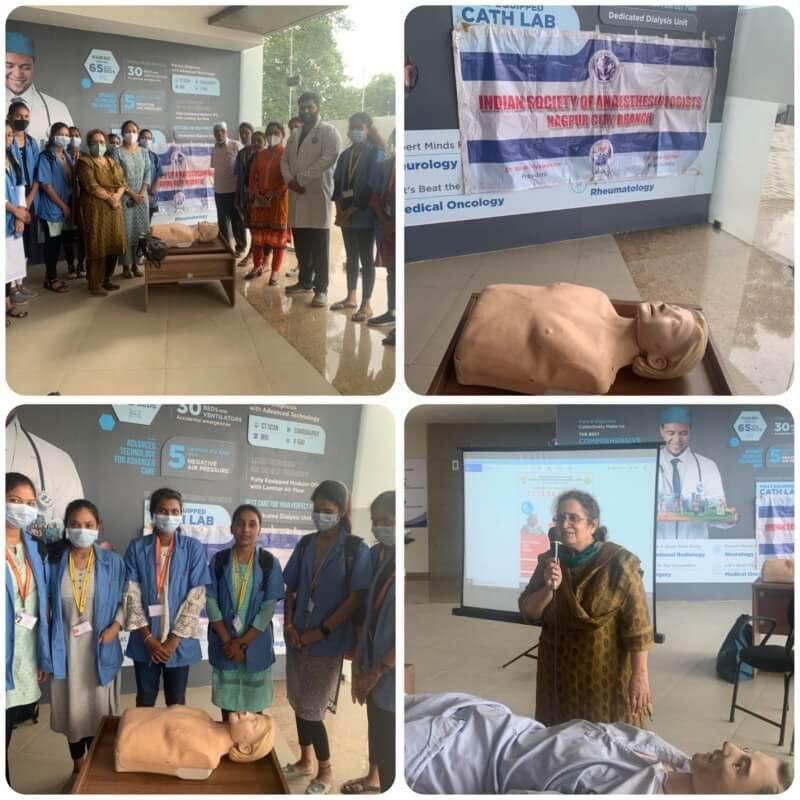CPR Week – CPR activity on 25 July 2022 at DMMC & SMHRC