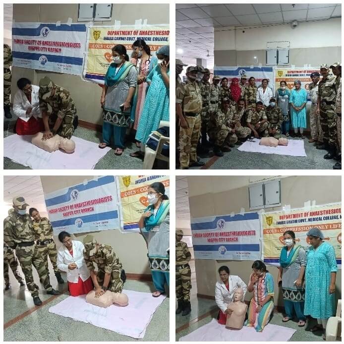 CPR Week – CPR activity on 25 July 2022 at IGGMC