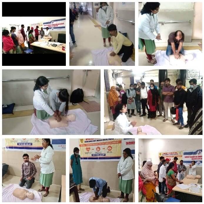 CPR Week – CPR activity on 22 July 2022 at IGGMC