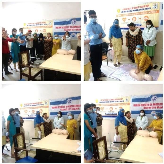 CPR Week – CPR activity on 23 July 2022 at IGGMC