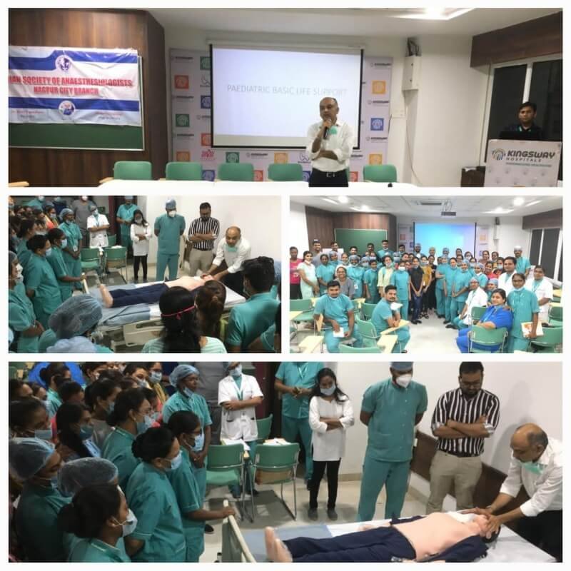 CPR Week – CPR activity on 28 July 2022 at Kingsway Hospital — Gallery Image 1