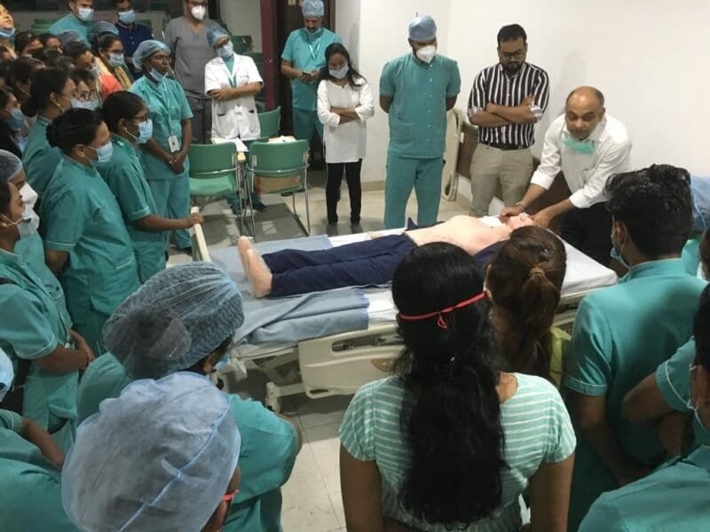 CPR Week – CPR activity on 28 July 2022 at Kingsway Hospital