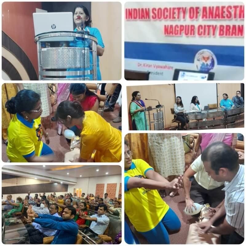 BCLS activity for the Ophthalmology Society of Nagpur